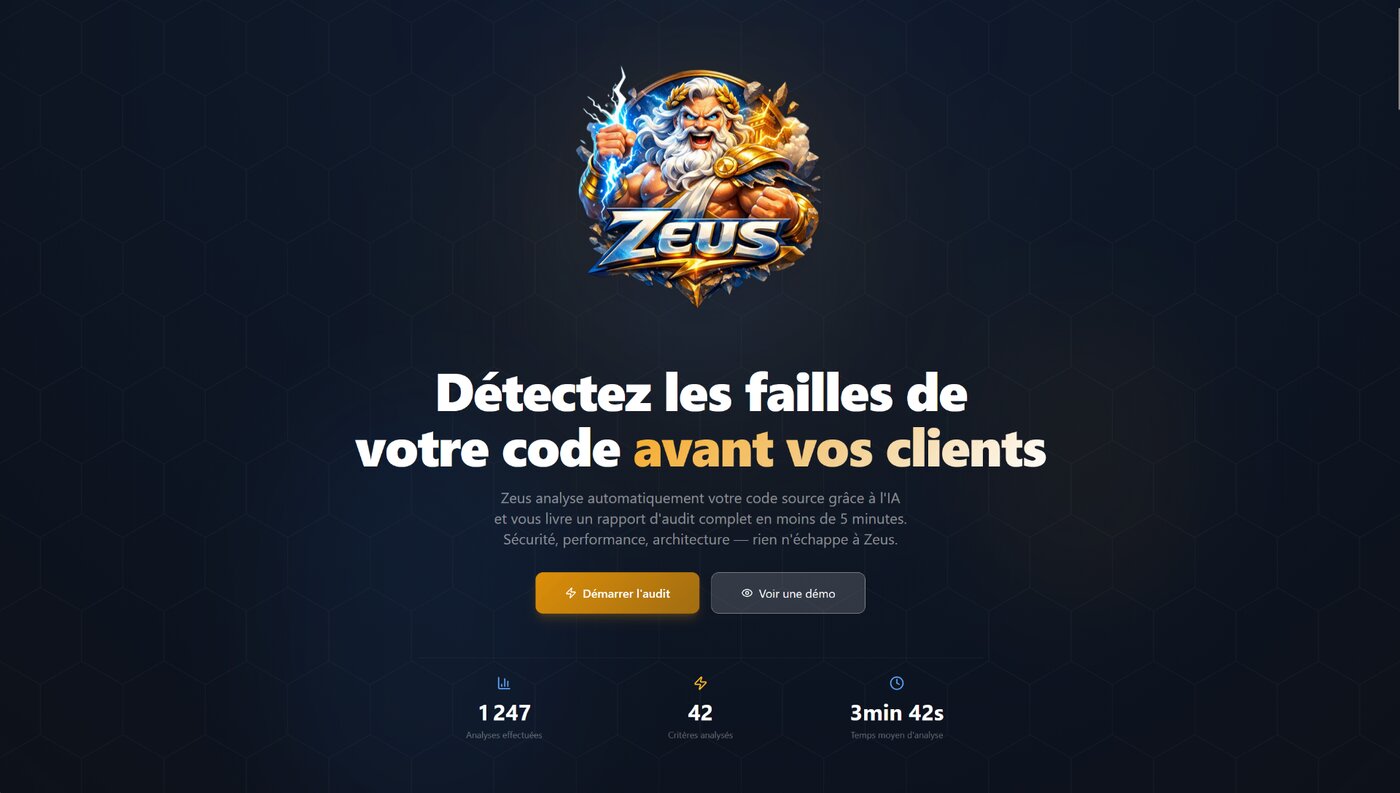 Zeus - audit de code par IA